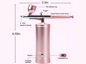 Aerografo inalambrica recargable 